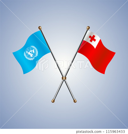 United Nations and Tonga flags relations 115963433