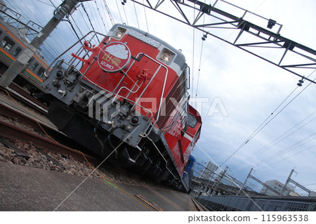 DD51 diesel locomotive (No. 842) at Gunma Vehicle Center nearing retirement @ Photo session_Photo taken on June 9, 2024 115963538
