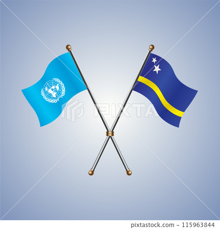 United Nations and Curacao flags relations 115963844