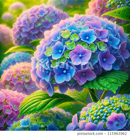  hydrangea 115963962