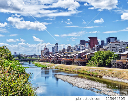 京都夏日風景 115964305