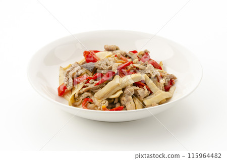 配菜：豬肉、蘑菇、紅辣椒 115964482