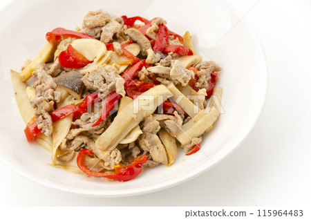 配菜：豬肉、蘑菇、紅辣椒 115964483