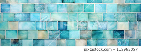 tile texture, Abstract marble mosaic, Abstract blue, Geometric background, Blue Marble tiles, white gradient triangle, web banner presentation, geometric shapes 115965057