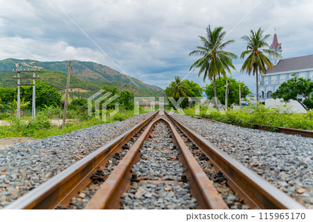 The old railway track. 115965170