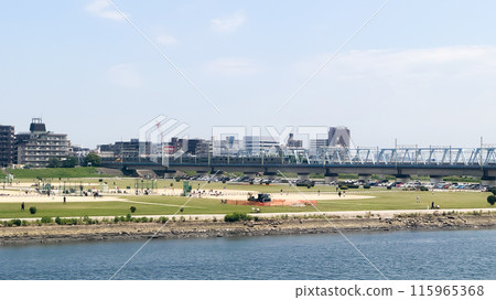 city park in the city city park in the city 115965368