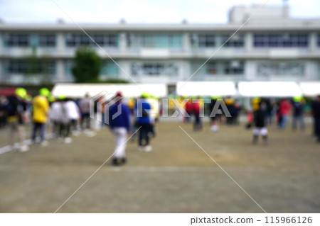 District Sports Festival Landscape Image Bokeh 115966126