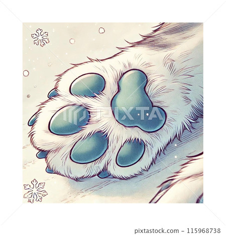 爪爪扇生成人工智慧插圖 爪爪扇生成人工智慧插圖 115968738