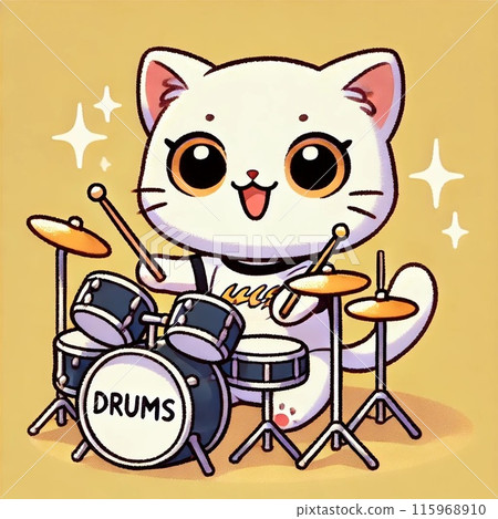 打鼓的貓 115968910