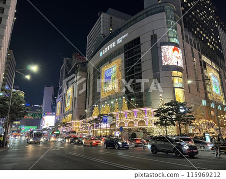 Seoul, Korea | Lotte Department Store Myeongdong Main Branch Seoul, Korea | Lotte Department Store Myeongdong Main Branch 115969212