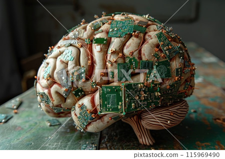 Digital Genius: A Brain with Technological Elements 115969490