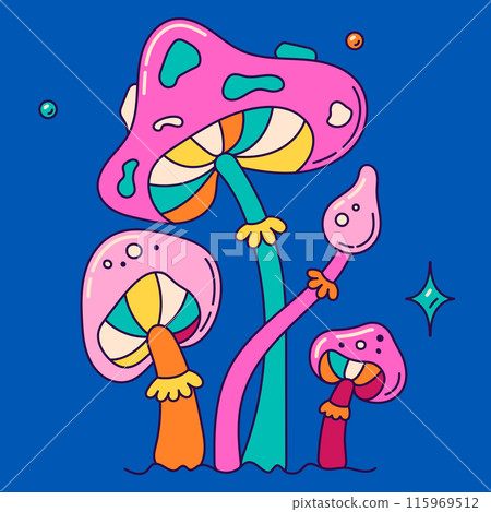 Abstract hippie decor. 115969512