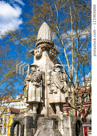 Monument to the Portuguese soldiers who died in World War I in Coimbra, Portugal 115969866