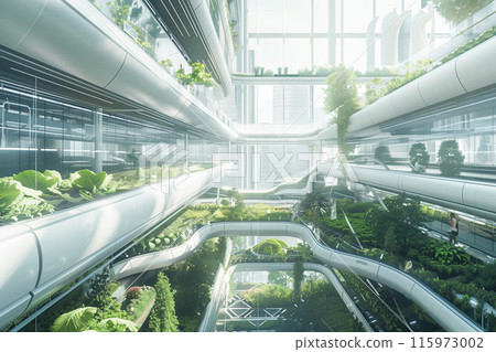 辦公區植物工廠種植的蔬菜_1 115973002