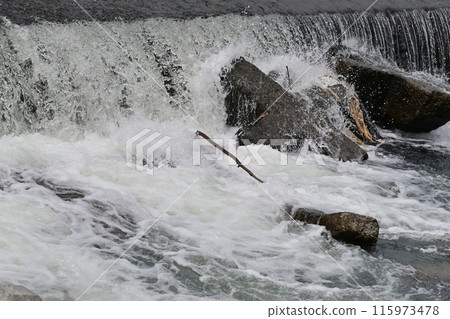 河流氾濫/水位上升 河流氾濫/水位上升 115973478
