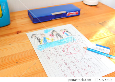 Picture diary summer vacation homework 115973808