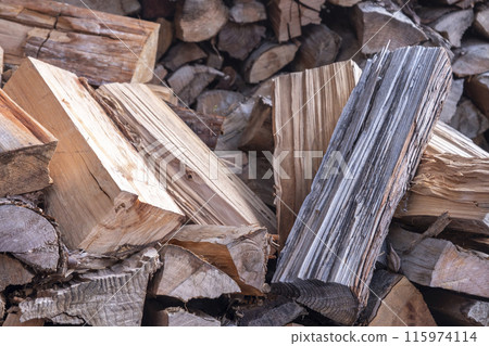 Campsite firewood, snow, wood stove, firewood, biomass Campsite firewood, snow, wood stove, firewood, biomass 115974114