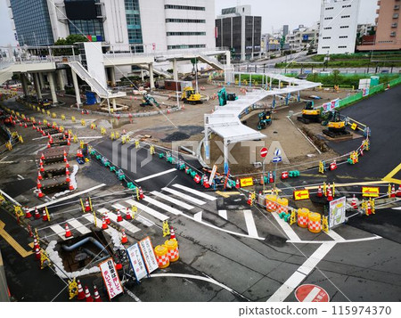 Re-development in front of the station Re-development in front of the station 115974370