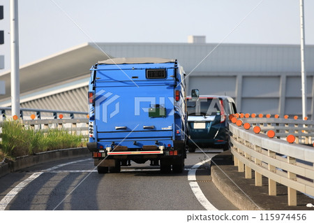 Garbage truck (garbage truck) 115974456