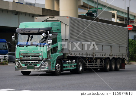 Trailer truck 115974613