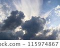 Rain clouds after the rain 115974867