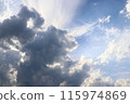 Rain clouds after the rain 115974869