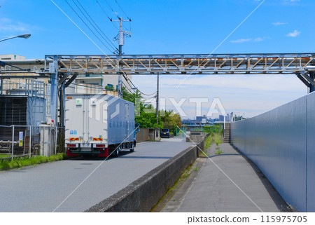 Scenery of Myoken Island in Edogawa Ward, Tokyo June 2024 115975705