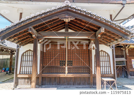 Gyoganji Temple (Saigoku Thirty-Three Pilgrimage Sites) in Gyoganji-monzen-cho, Nakagyo Ward, Kyoto City, Japan. Aizen-do Gyoganji Temple (Saigoku Thirty-Three Pilgrimage Sites) in Gyoganji-monzen-cho, Nakagyo Ward, Kyoto City, Japan. Aizen-do 115975813