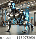 Cyborg Push Ups 115975959
