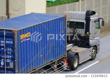 Trailer truck Trailer truck 115976613