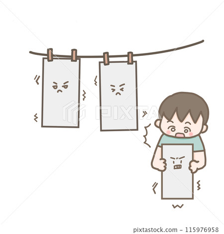 把衣服晾乾 把衣服晾乾 115976958
