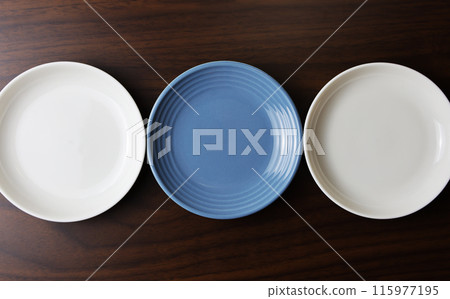 Three plates Three plates 115977195