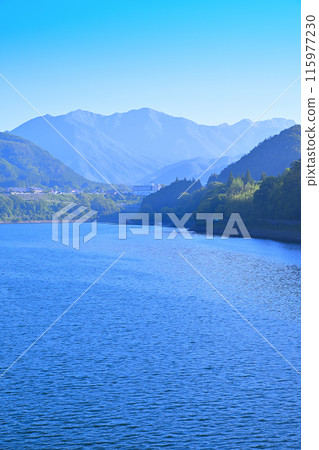 Akatani Lake Scenic Spot Sarugakyo Season of fresh greenery Akatani Lake Scenic Spot Sarugakyo Season of fresh greenery 115977230