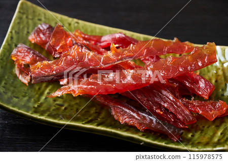 Salmon flakes from Hokkaido 115978575