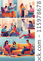 "Quiet time for book lovers" 115978678
