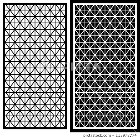 vector abstract laser cutting motif pattern vector abstract laser cutting motif pattern 115978774