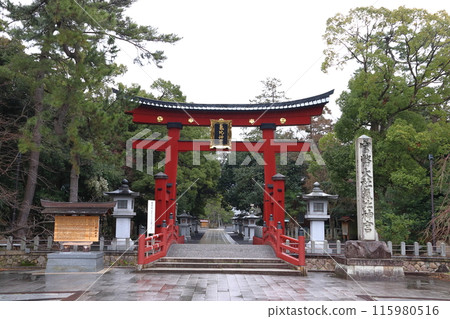 Kehi Shrine: Large Torii Gate (Tsuruga City, Fukui Prefecture) Kehi Shrine: Large Torii Gate (Tsuruga City, Fukui Prefecture) 115980516