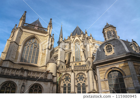 Belgium Brussels St. Michel Cathedral Belgium Brussels St. Michel Cathedral 115980945