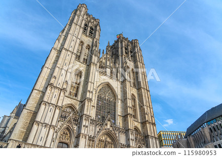 比利時布魯塞爾聖米歇爾大教堂 比利時布魯塞爾聖米歇爾大教堂 115980953