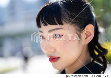 A serious lady 115981371