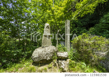 Takamatsu Castle Water Attack Historical Park, Frog-Hana Embankment Site, Okayama City, Okayama Prefecture 115981530