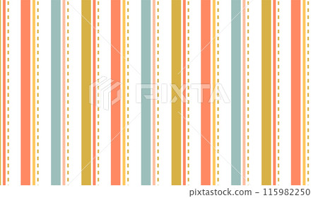 Seamless pattern of stripes of lines of bright colors in cartoon style. Seamless pattern of stripes of lines of bright colors in cartoon style. 115982250