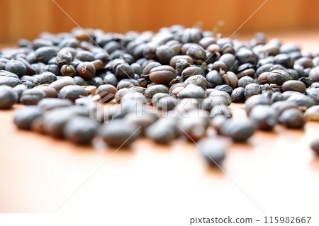 Coffee Beans Being Roasted Coffee Beans Being Roasted 115982667