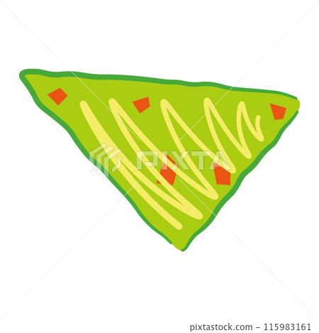 Illustration material of additive-free spinach and carrot bread Illustration material of additive-free spinach and carrot bread 115983161