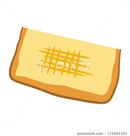 無添加麵包插畫素材 115983163