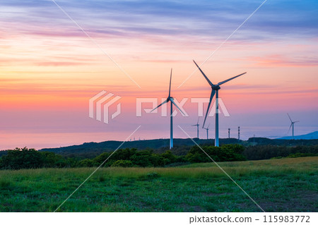 Nikaho Plateau (evening view) 115983772