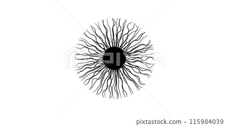 Iris medical poster 115984039