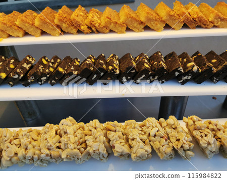 Egypt desserts as nice food background Egypt desserts as nice food background 115984822