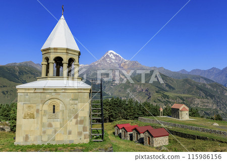 Church of St. Ignatius of God and Mount Kazbek 115986156