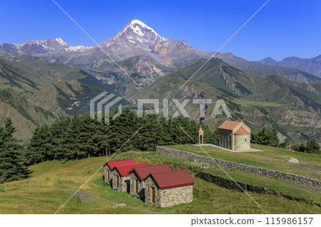 Church of St. Ignatius of God and Mount Kazbek 115986157